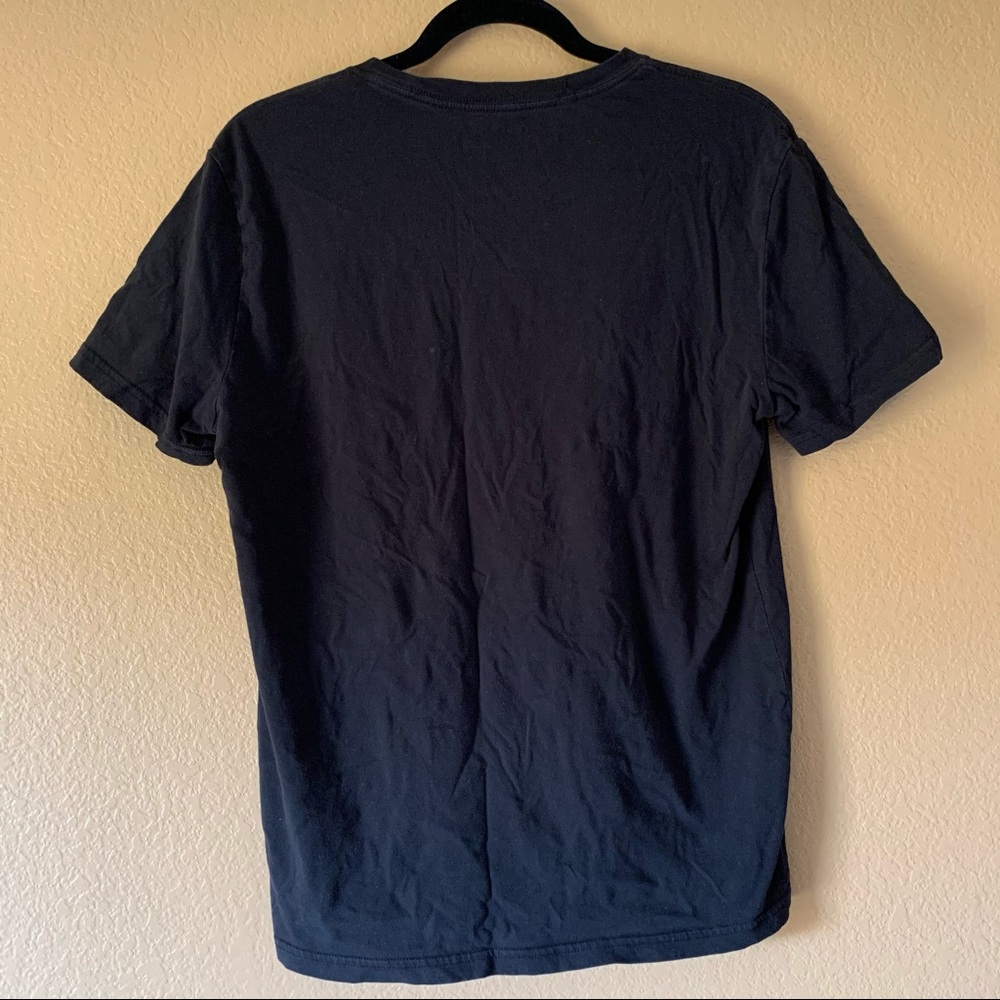 Calvin Klein Circle Monogram Logo Crewneck T-Shirt - Picture 5 of 7